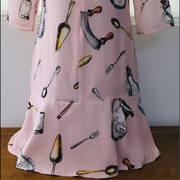 DAILY DEAL! Fabulous ITALIAN Designer STYLE Novelty Sicilian Kitchen Print DRESS - Picture 10 of 16